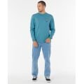 RIP CURL Fade Out Icon T-shirt Manches Longues