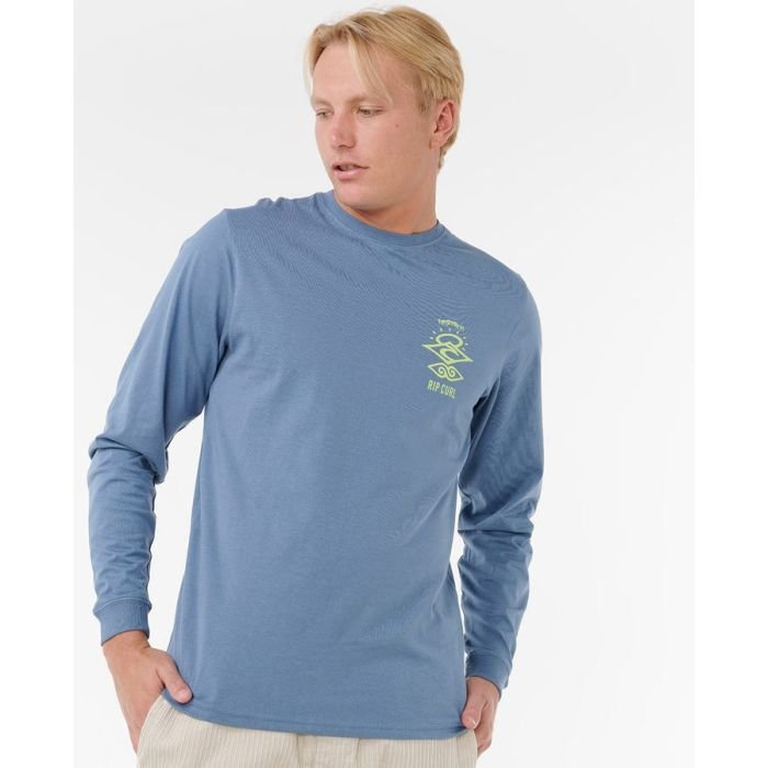 RIP CURL Search Icon T-shirt Manches Longues