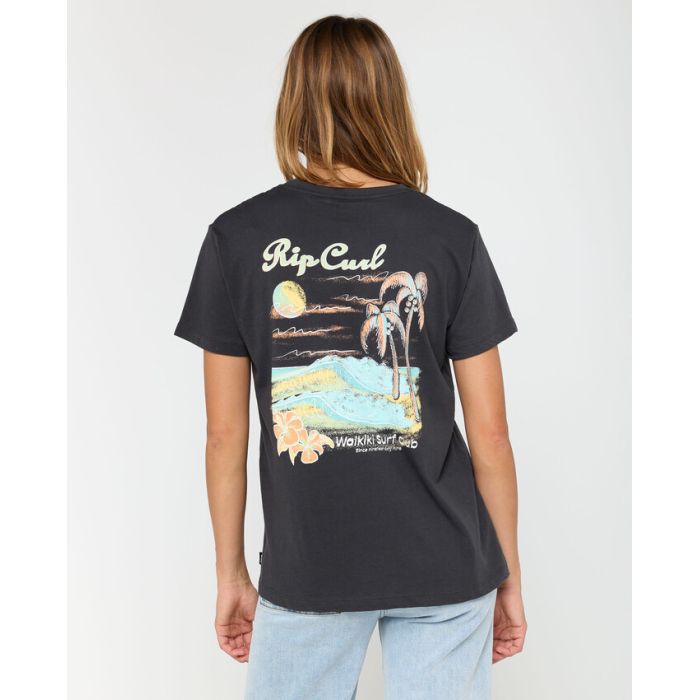 RIP CURL Waikiki Standard tshirt manches courtes femme RIP CURL Waikiki Standard tshirt manches courtes femme