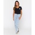 RIP CURL Heart V Neck tshirt manches courtes femme RIP CURL Heart V Neck tshirt manches courtes femme