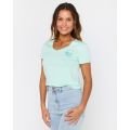 RIP CURL Heart V Neck tshirt manches courtes femme RIP CURL Heart V Neck tshirt manches courtes femme
