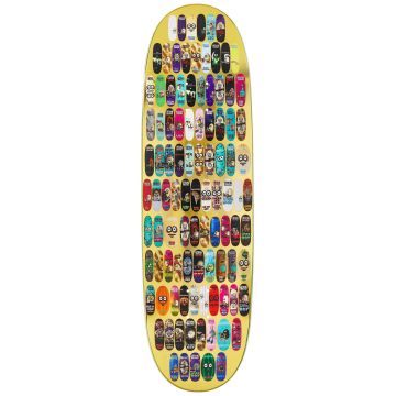 HEROIN SKATEBOARDS 100th Egg 9.125 Plateau de skateboard