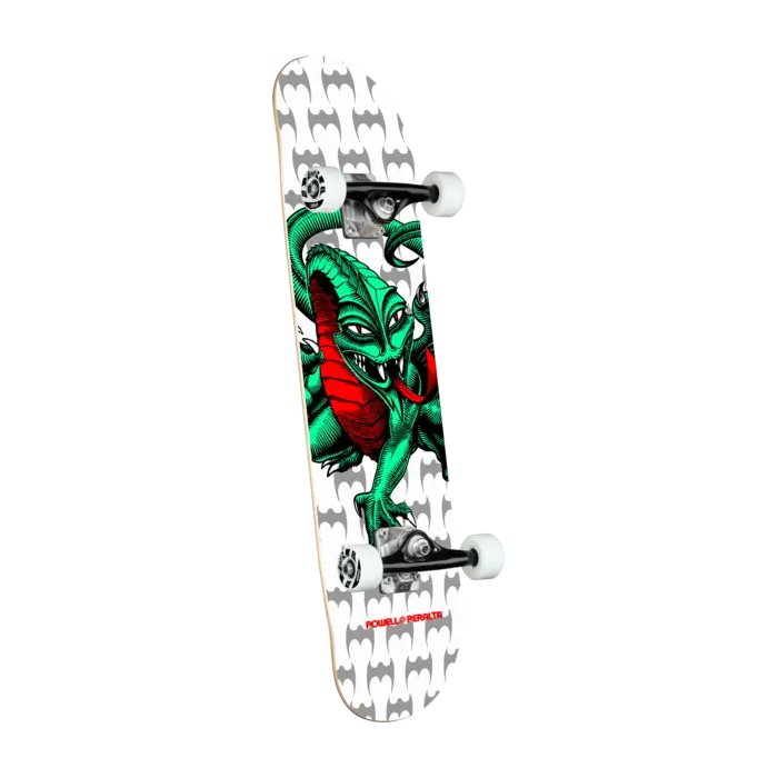 POWELL PERALTA Cab Dragon White 7.5 x 28.65 Skateboard de street complet POWELL PERALTA Cab Dragon White 7.5 x 28.65 Skateboard de street complet