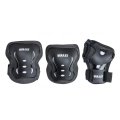 BULLET Junior Combo Black White Pack de protections de skateboard complet