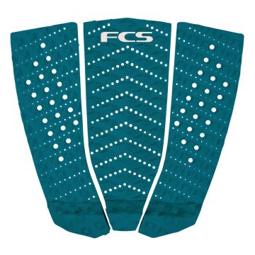 FCS T-3 Wide Eco Pad Tidal Teal Pad de surf