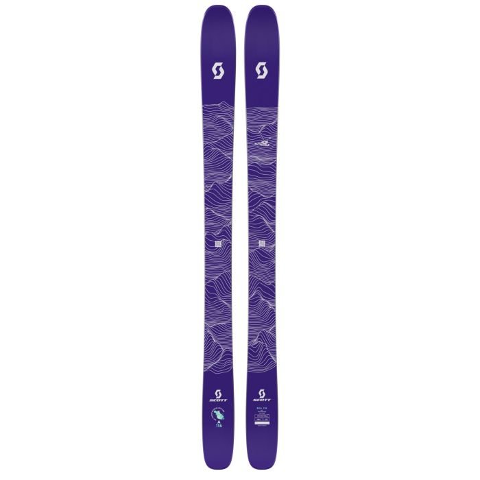 Scott Sea 116 skis nus homme