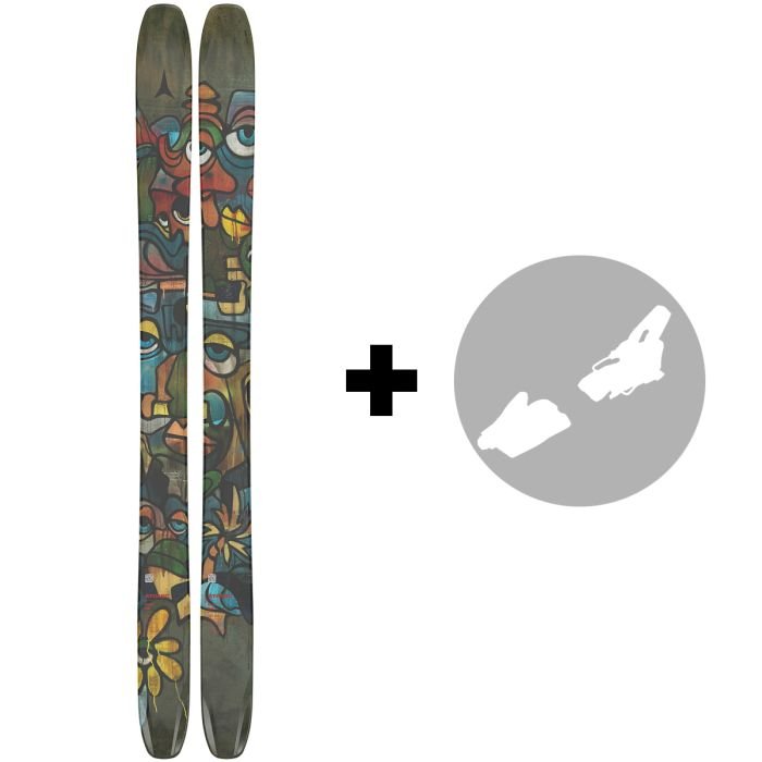 Pack Atomic Bent 110 2026 + fixations skis freeride freestyle Pack Atomic Bent 110 2026 + fixations skis freeride freestyle