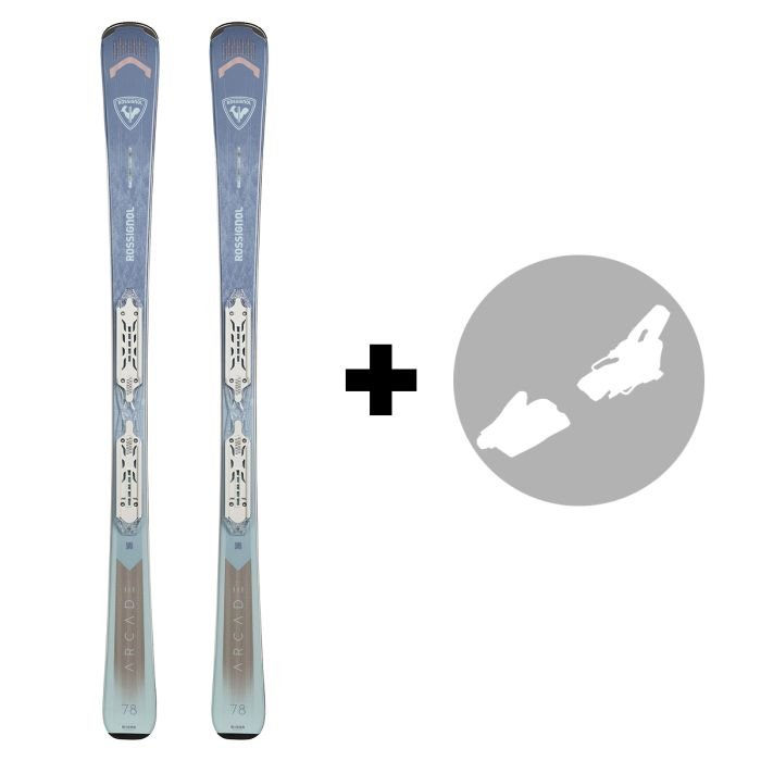 Rossignol Arcade W 78 + XPRESS 10 GW B83 skis avec fixations pour femme Rossignol Arcade W 78 + XPRESS 10 GW B83 skis avec fixations pour femme