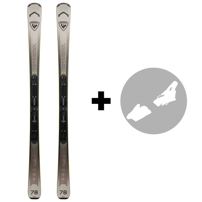 Rossignol Arcade 78 + XPRESS 10 GW B83 skis avec fixations