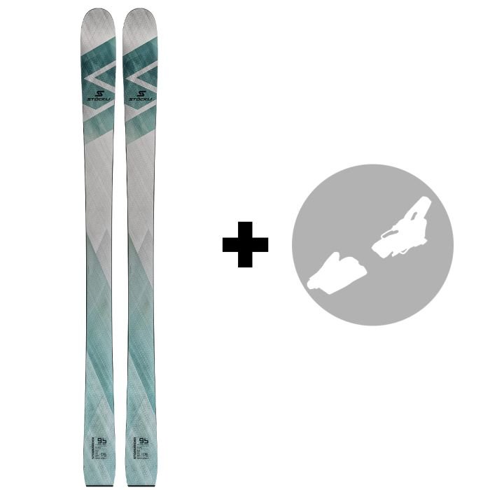Pack Stöckli Stormrider 95 2026 + fixations Skis all mountain pour homme Pack Stöckli Stormrider 95 2026 + fixations Skis all mountain pour homme