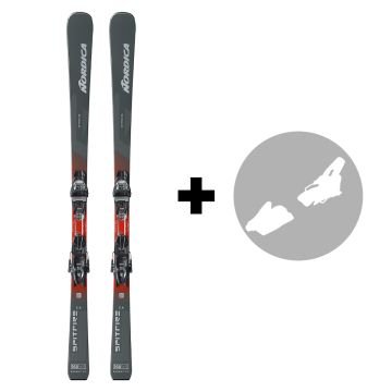 Nordica Spitfire CA FDT + Fixations TP2 Compact 10 FDT Skis et fixations pour homme