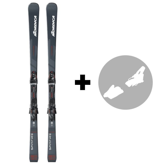 Pack Nordica Spitfire DC 74 Pro + Fixations 12 FDT Skis et fixations pour homme Pack Nordica Spitfire DC 74 Pro + Fixations 12 FDT Skis et fixations pour homme