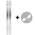 Pack Atomic Backland 95 Whiteout/Black 2026 +fixationsskis de rando unisexe