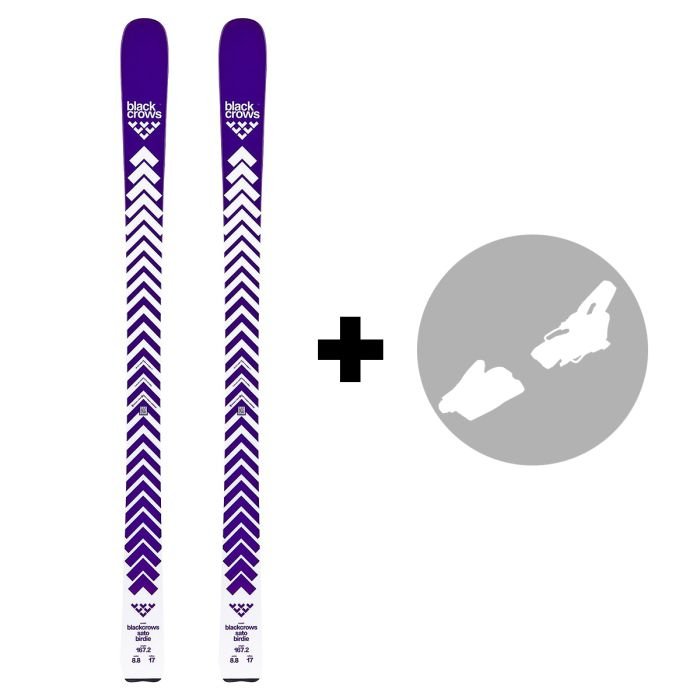 Pack Blackcrows&nbsp;Sato&nbsp;Birdie + fixations ski femme
