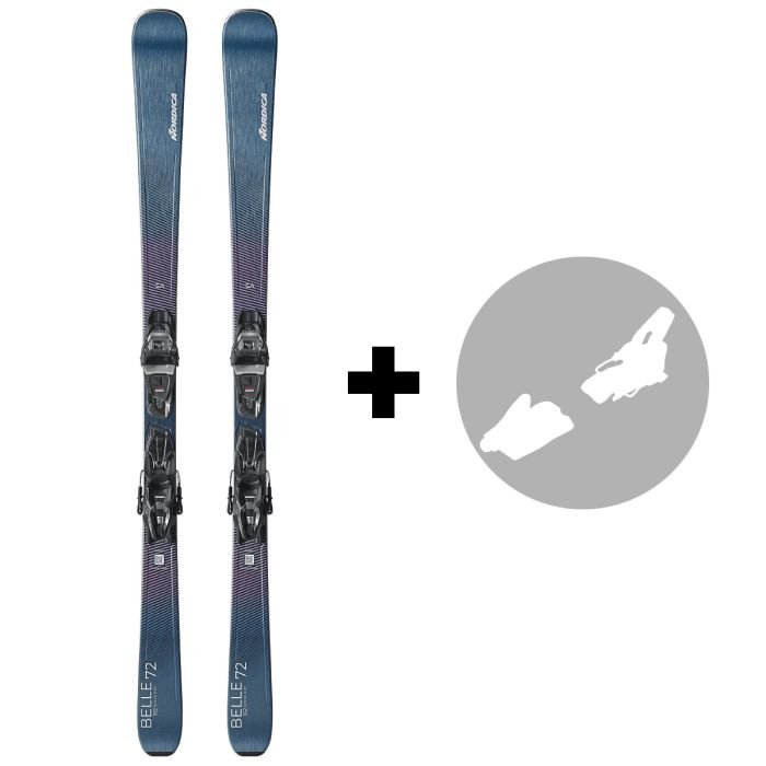 Nordica Belle 72 CA + Fixations TP2 Compact FDT Skis et fixations pour femme Nordica Belle 72 CA + Fixations TP2 Compact FDT Skis et fixations pour femme