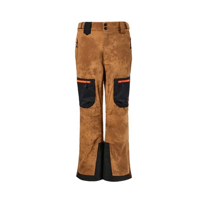 WATTS X-JIB pantalon de ski 20K/20K pour homme Acid Wash Brown