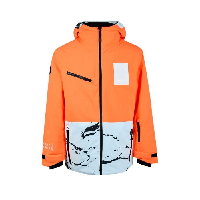 WATTS X-TEMPER veste de ski unisexe 20k Minimal Camo White WATTS X-TEMPER veste de ski unisexe 20k Minimal Camo White