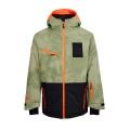 WATTS X-TEMPER veste de ski unisexe 20k Acid Wash Olive