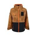 WATTS X-TEMPER veste de ski unisexe 20k Acid Wash Brown