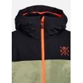WATTS X-GAMMA veste de ski pour homme 20k Acid Wash Olive