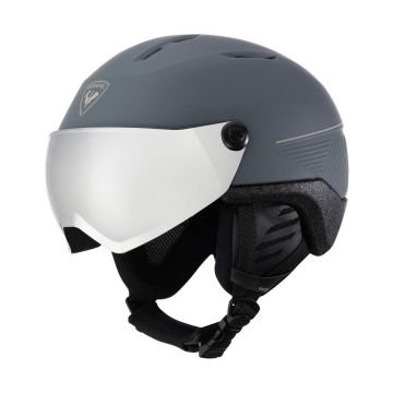 Rossignol Fit Visor Impacts Photo Grey casque de ski