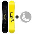 Pack LIBTECH Dynamo 2026 Planche de snowboard pour homme + fixations au choix 