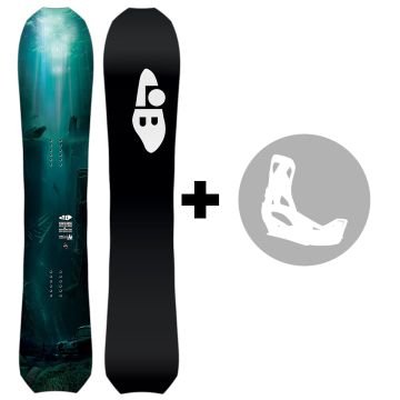 Pack LIBTECH T.Rice Orca 2026 Planche de snowboard pour homme + Fixations au choix 