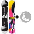 Pack BURTON Rewind planche snowboard femme + fixations au choix 