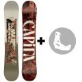 Pack Capita&nbsp;Paradise planche de&nbsp;snowboard femme + fixations au choix 