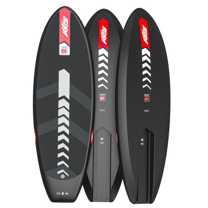AXIS Foil Drive Pocket Trench Planche de surf foil, downwind conçue pour accueillir l'unité Foil Drive