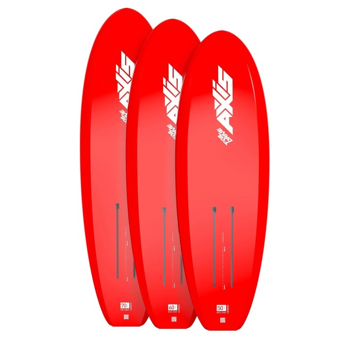 Axis Foil Drive Foilboard Planche de surf foil, downwind, conçue pour le système Foil Drive Assist