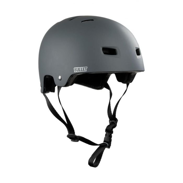 BULLET Casque Santa Cruz Oval Dot Charcoal Casque de skateboard enfant