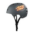 BULLET Casque Santa Cruz Oval Dot Charcoal Casque de skateboard enfant