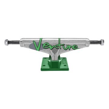 Venture Truck Team 5.6 Full Bleed 92 polished green Truck de skateboard