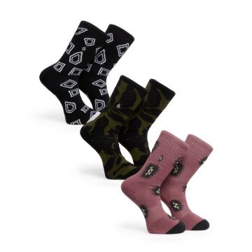 Volcom print mixer sock tuk 2026