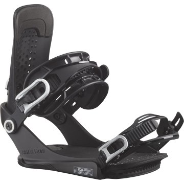 Salomon EDB Prime Black Fixations de snowboard unisexes