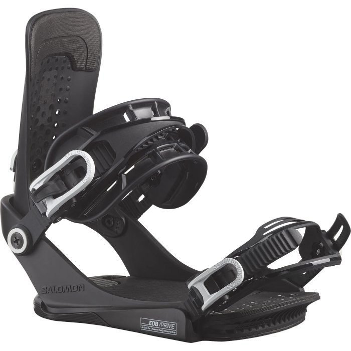 Salomon EDB Prime Black Fixations de snowboard unisexes