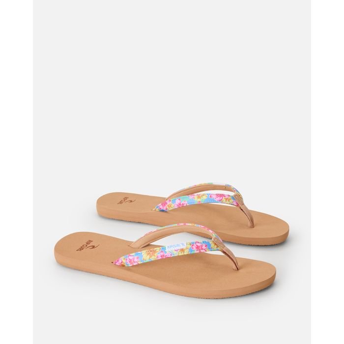 RIP CURL Freedom Bloom Open Toe tongs femme RIP CURL Freedom Bloom Open Toe tongs femme