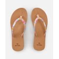 RIP CURL Freedom Bloom Open Toe tongs femme RIP CURL Freedom Bloom Open Toe tongs femme