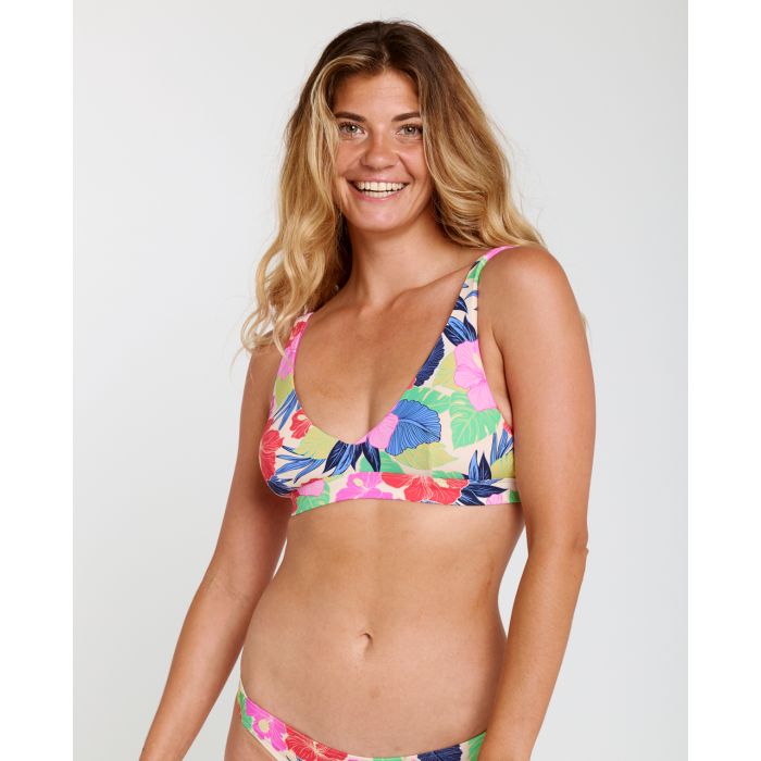 RIP CURL&nbsp;Party&nbsp;Wave&nbsp;Halter&nbsp;haut de maillot de bain femme