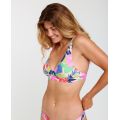 RIP CURL&nbsp;Party&nbsp;Wave&nbsp;Halter&nbsp;haut de maillot de bain femme