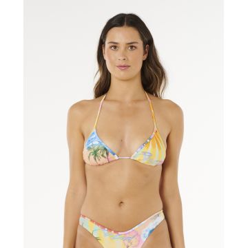 RIP CURL&nbsp;Hotel&nbsp;Malibu&nbsp;Sliding&nbsp;Tri haut de maillot de bain femme