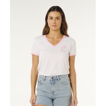 RIP CURL Hotel Malibu tshirt manches courtes femme