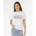 RIP CURL Sun&nbsp;Rays&nbsp;Cropped&nbsp;Tee tshirt manches courtes femme