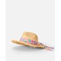 RIP CURL Mixed Straw UPF Panama chapeau femme RIP CURL Mixed Straw UPF Panama chapeau femme