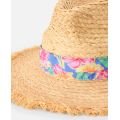 RIP CURL Mixed Straw UPF Panama chapeau femme RIP CURL Mixed Straw UPF Panama chapeau femme