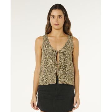 RIP CURL Animal Instincts Tie Front Top femme