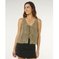 RIP CURL Animal Instincts Tie Front Top femme RIP CURL Animal Instincts Tie Front Top femme