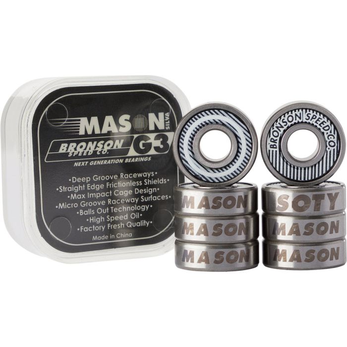 BRONSON Roulements Pro Mason Silva G3 (jeu de 8)