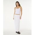 RIP CURL Oasis Broderie Maxi Skirt robe femme RIP CURL Oasis Broderie Maxi Skirt robe femme